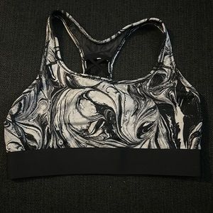 Razor back sports bra